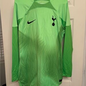Tottenham Hotspur Goalkeeper Player Issue Shirt Large. With Logos.